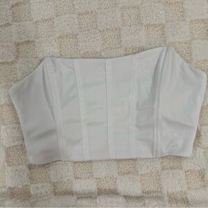 SHEIN Corset Skinny Tube Top